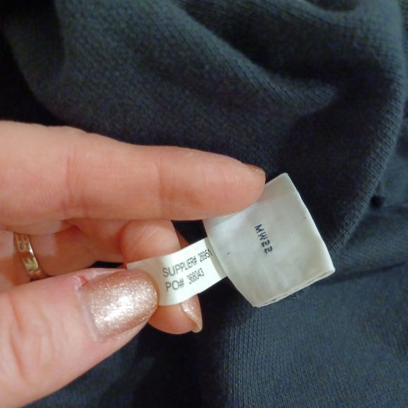 NWT Vintage Polo Ralph Lauren Black Long Sleeve Polo Shirt Red Pony Logo Size XL - Picture 8 of 8